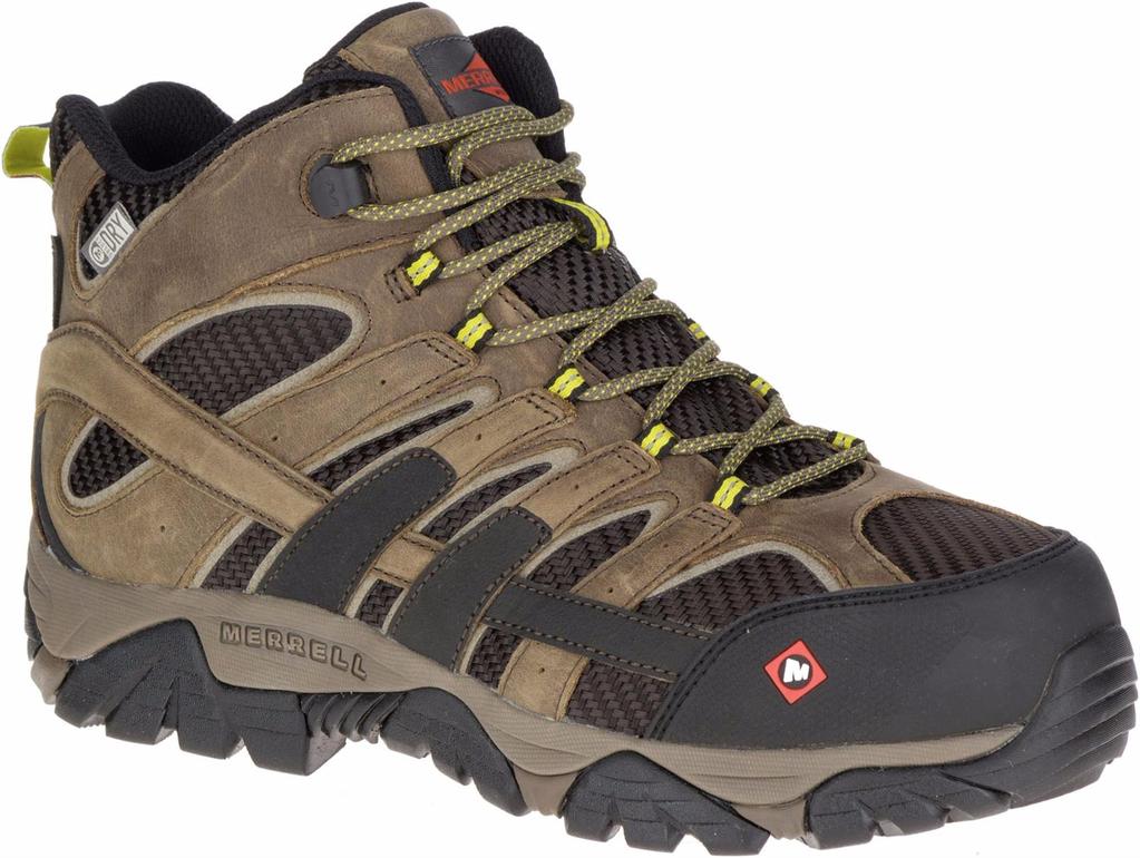J15753 Merrell Work Price: $132.00 The same out-of-the box comfort you love from our original Moab hiking boot, re-imagined for long days on the job.