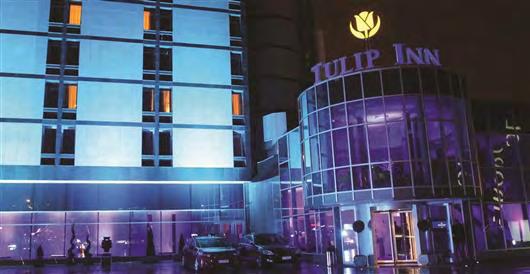 Hotel Tulip Inn Putnik - 3 stars It is situated in New Belgrade s centre, a business hub just 100 m away from the Danube river bank.