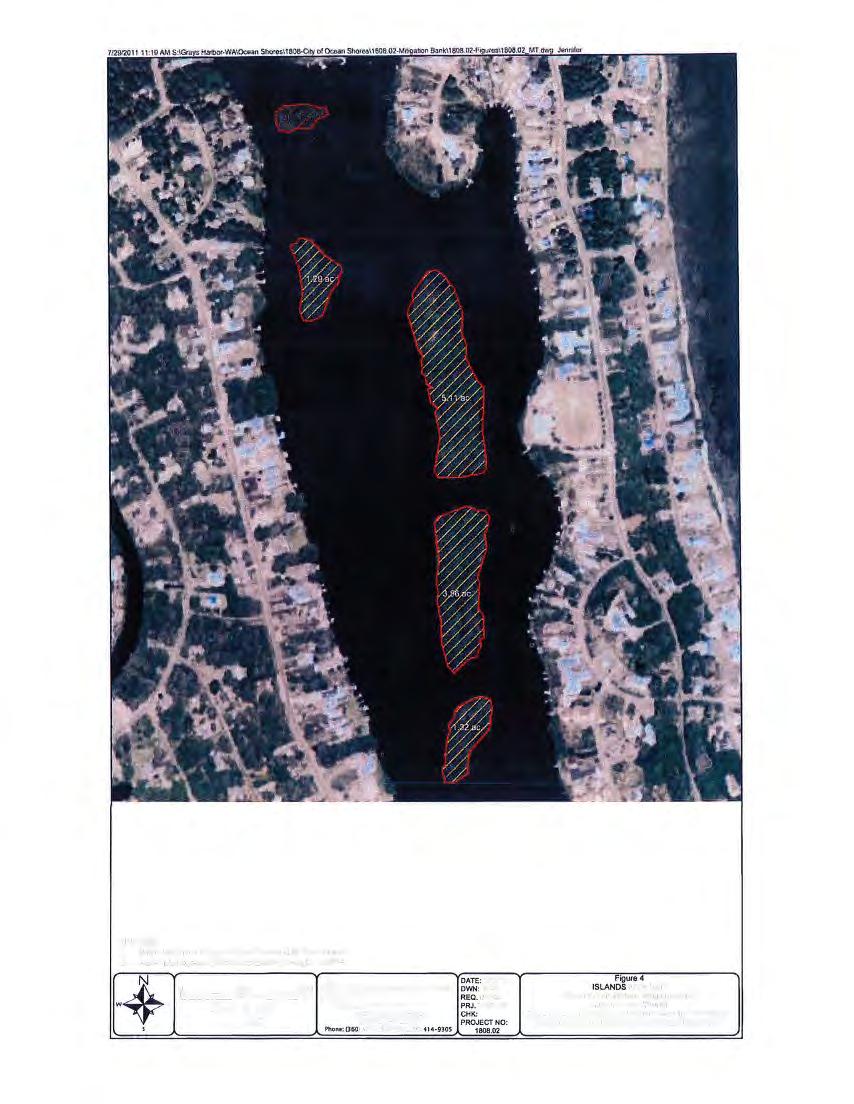 NOTE(S): 1. Base map from Grays Harbor County GIS Department. 2. Aerial photograph (2006) provided by Google Earth"".