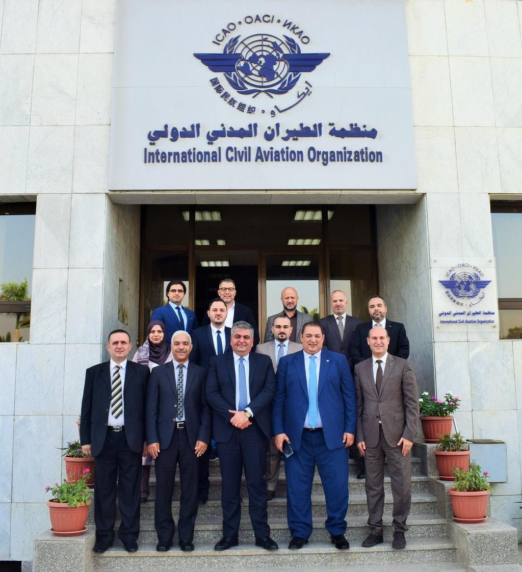 October 2018. The meeting was attended by H.E. Mr. Ali Khalil Ibrahim, Director General, Civil Aviation Authority of Iraq and his team.