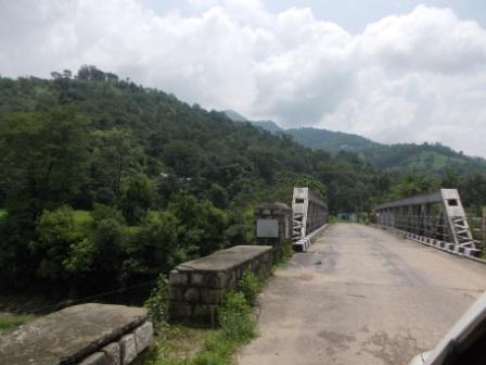 1303 Road from Paprola, Baijnath to BHEL site via Pandol.
