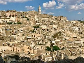 These 2 photos are of Matera Italy. These homes started out as caves.