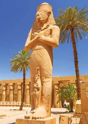 Ramesses II and Karnak emple, Luxor commemorating the reign of this exceptional monarch such as the ambitious voyage where she sent her ships on the Red Sea to the mysterious land of Punt.