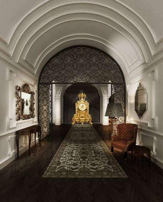 The interior was inspired by the 19 th and early 20 th century golden age of Thailand, when luxury