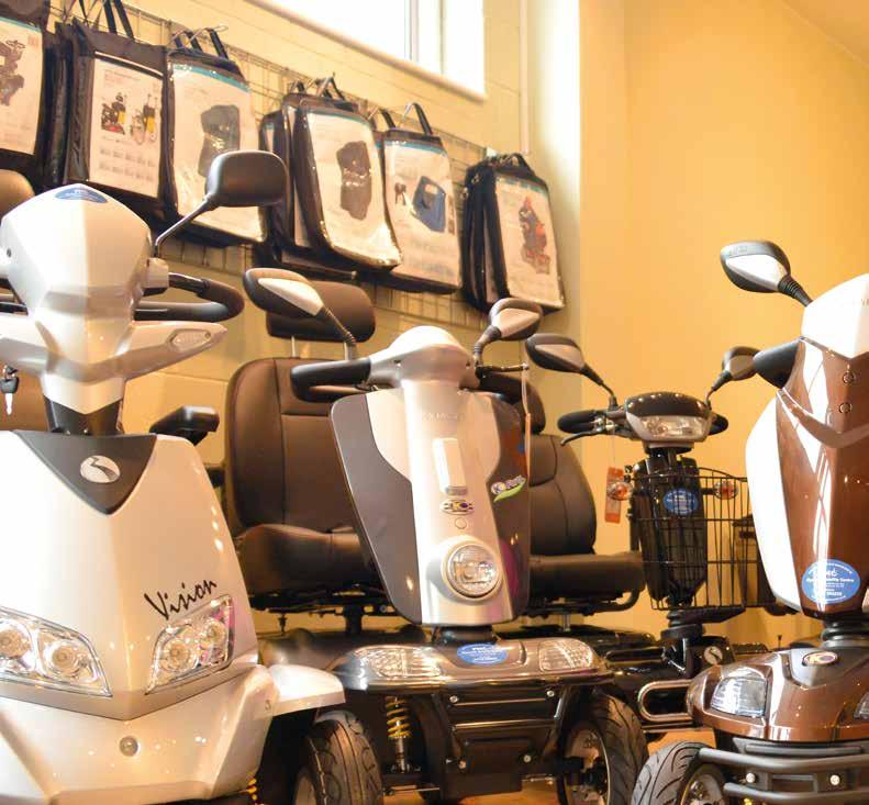 Your dealer will take care of everything We want you to choose the scooter or powered wheelchair that s right for you.