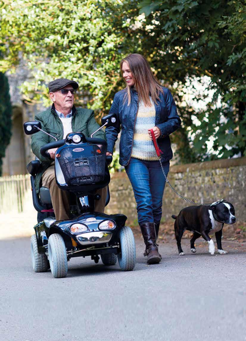 To explore our huge choice of scooters and powered wheelchairs, visit