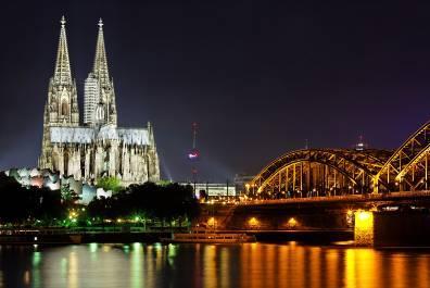 With its soaring twin spires and huge stained-glass windows it is Germany s largest cathedral.