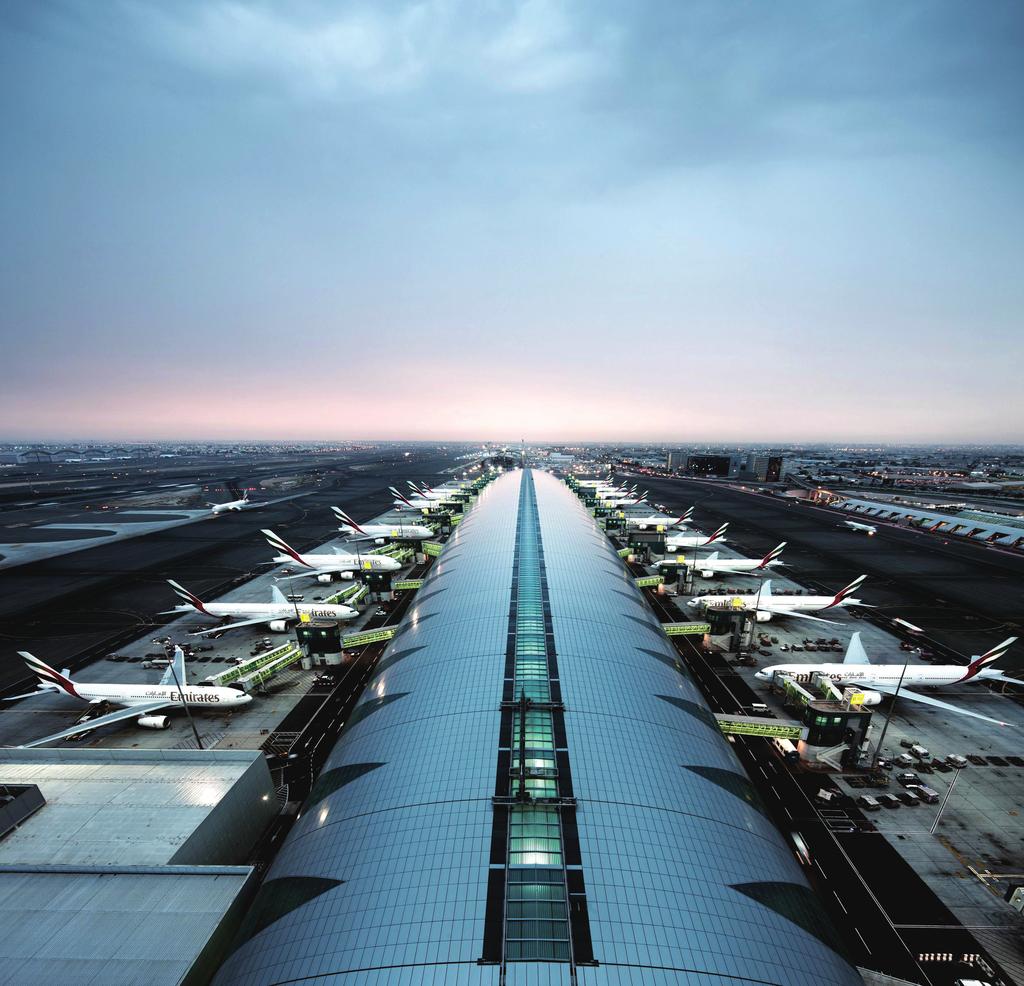 Dubai Airports is the government authority which owns and manages all commercial airports in the United Arab Emirates.