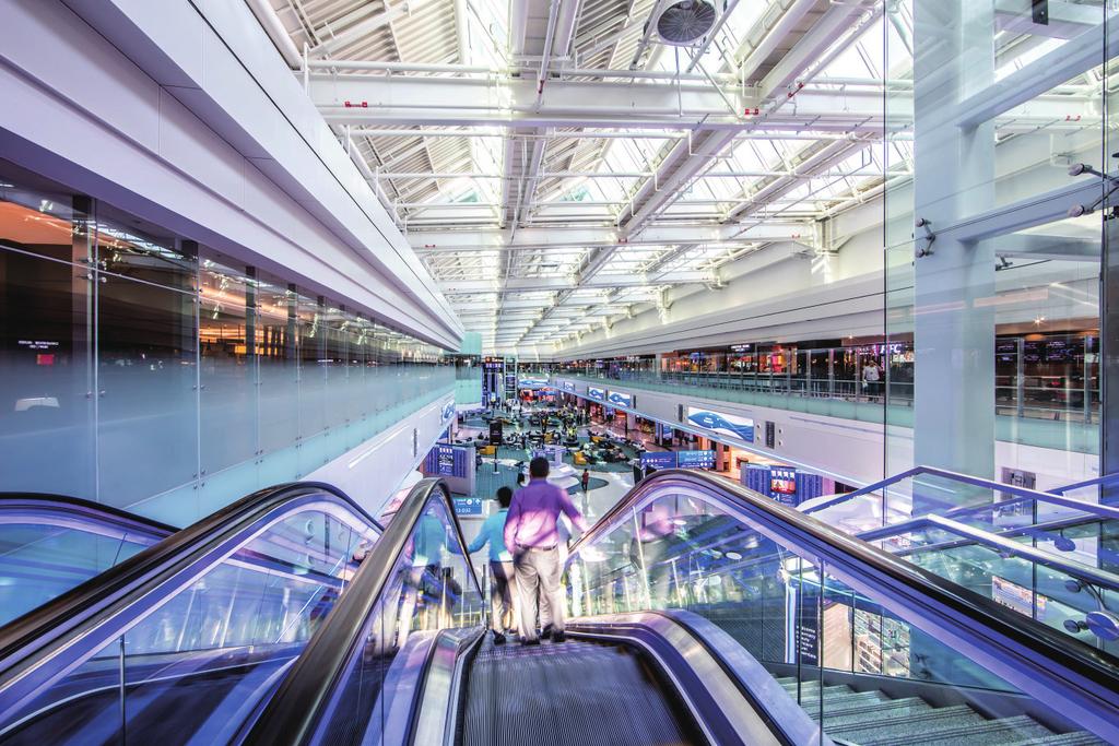 Seeking a centrally managed, user friendly, intelligent lighting control solution Dubai Airports recognized that an automated control system would not only meet their needs but allow future expansion