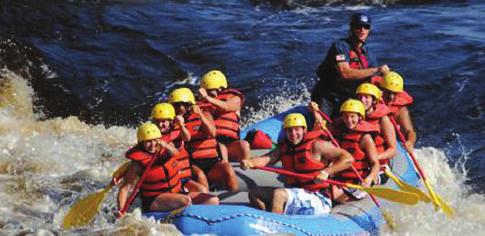 Juniors will experience 9 trips to include: Six Flags, Lake Compounce, White Water Rafting and more!