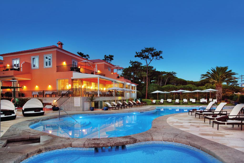 Airport: 35km Lisbon 5-star boutique hotel Beach location Swimming pool Guide price from 713 per person* Closed between 07Jan-01May19 Senhora da Guia