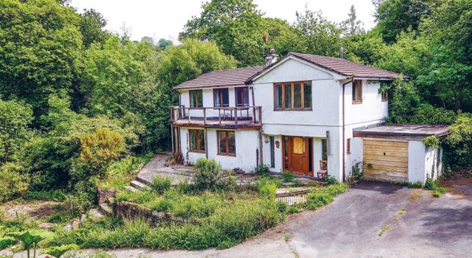 Pengegon for sale freehold Within a totally unspoilt and protected setting with real privacy within ancient woodland.