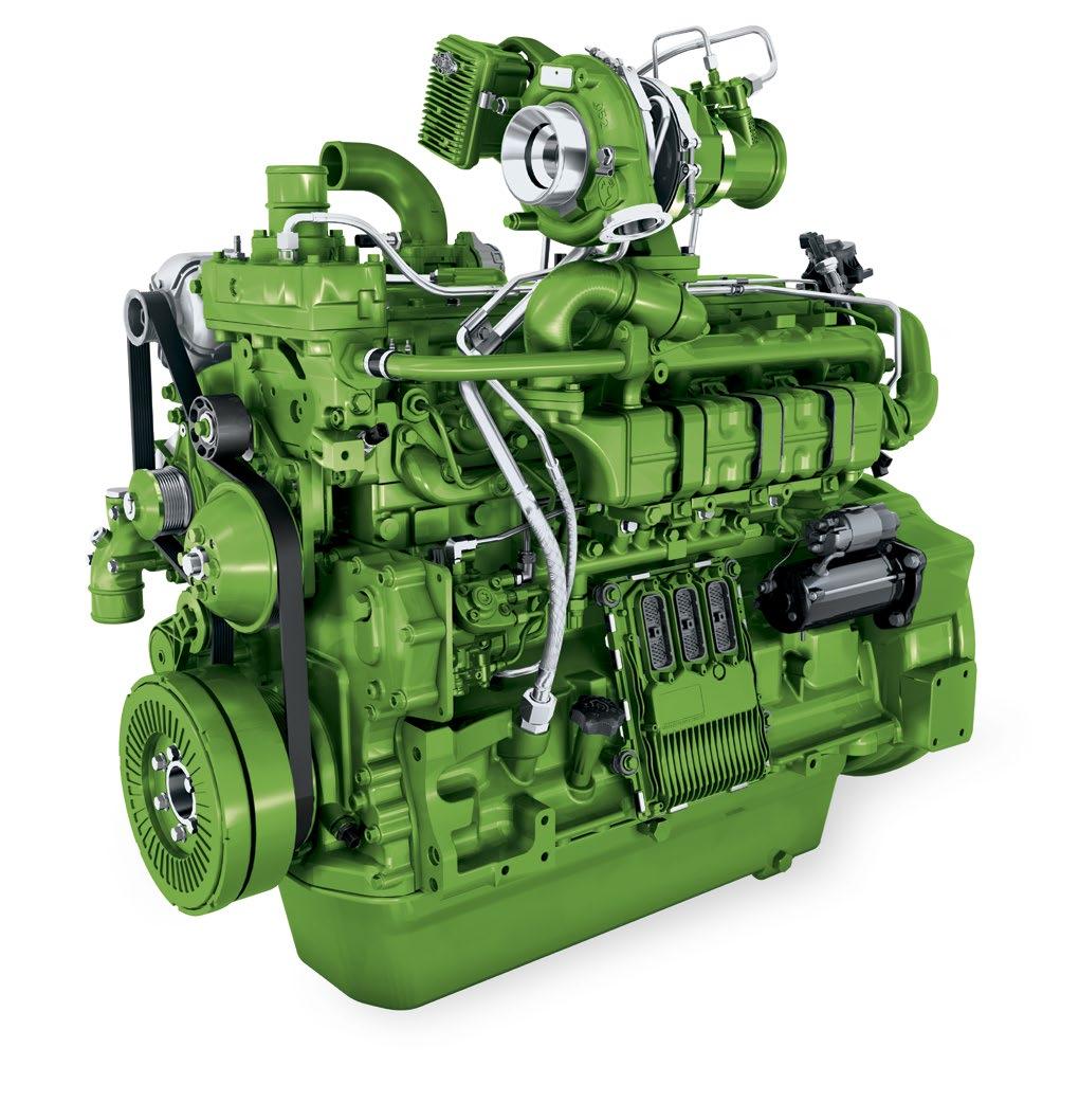 7 Interval zamjene ulja od 750 sati MJERILO 2-3% DEF potrošnja Dokazana tehnologija Nm 6250R KS Visoka izlazna snaga naših 6-cilindarskih 6,8 l motora omogućena je poboljšanom visokotlačnom Common