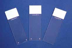 microscope supplies Fisherbrand Extra-Thick Microscope Slides Approximately 20% thicker than standard slides Made of clear, corrosion-resistant glass Precleaned, with flat surfaces and ground edges