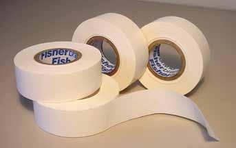general laboratory Fisherbrand Self-Adhesive Label Tape All-purpose even sticks to plastics during autoclaving TAPES Fisherbrand White Autoclave Tapes For steam sterilization 15-939 Sticks to glass,