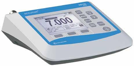ELECTROCHEMISTRY equipment AND instruments Electrochemistry Meters-Benchtop Fisher Scientific accumet AB Benchtop Meters Available with ISE and multi-parameter ph/conductivity capabilities Intuitive,