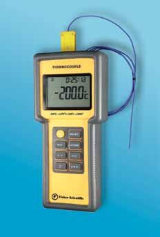 thermometers Fisher Scientific Traceable Digital Lollipop Thermometers Easy-to-read handheld digital thermometers Stainless-steel stem is chemically resistant to acids, bases, solvents, and may be