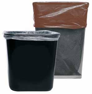 Waste Disposal bags/beakers Fisherbrand Institutional Trash Can Liners Provide a leak resistant containment solution for non-medical waste disposal general laboratory Beakers Fisherbrand Reusable