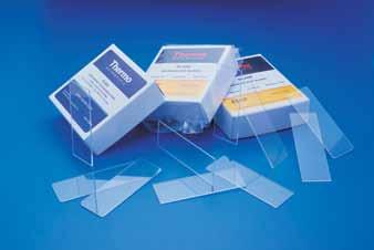Pack of Case of Packs 25 75mm 12-550-A3 144 10 microscope supplies Fisherbrand Extra-Thick Microslides About 20% thicker than standard slides In plain or frosted glass Made of 1.