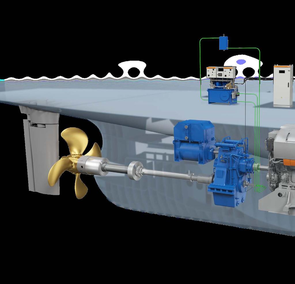 WCP propeller system Propulsion solutions with Wärtsilä controllable pitch propeller systems A Wärtsilä Controllable Pitch (WCP) propeller system consists of a hub, the propeller blades, shafting,