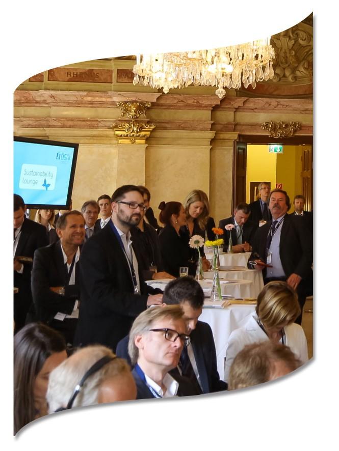 Reasons for participating in GREET VIENNA: Top contacts to decision makers easy approach because of the networking concept Close to the headquarters of the companies, which operate internationally,