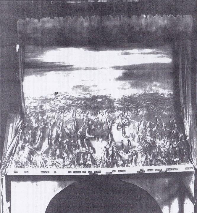 Further research revealed that other, before unseen, photos taken during the construction phase of the mural in 1914 can