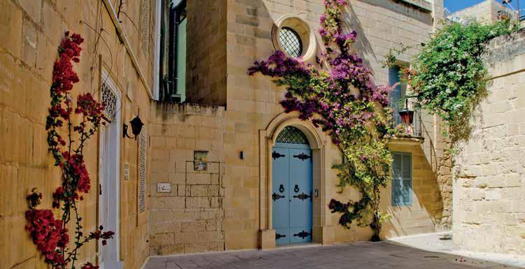 A street in Mdina Malta s beauty is battle-scarred, thanks to the island s strategic position in the Mediterranean, which attracted the Phoenicians, the Carthaginians, the Romans, the Byzantines and