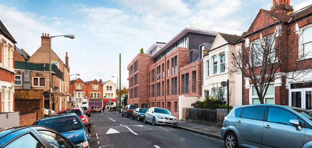 CONSENTED SCHEME August 2016 consented scheme October 2016 consented scheme: view from Woodbury Street looking west PLANNING HISTORY A NEW HOTEL IN THIS LOCATION In recent years a number of