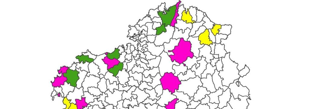 no contexto territorial de cada PES e de cada Concello, pero para a totalidade do País os PES municipais non son, por moito, uns axentes importantes no mapa eólico galego, como se pode observar