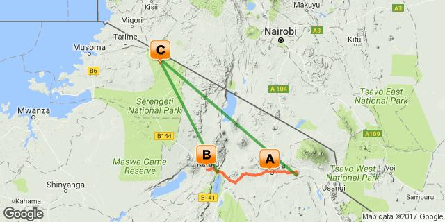 P a g e 2 Tanzania 2018 Arusha - Ngorongoro Region - Northern Serengeti 7 Days / 6 Nights 0 Persons