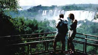 An added benefit is the setting: the falls lie split between Brazil and Argentina in a large expanse of national park, much of it rainforest teeming with unique flora and fauna.
