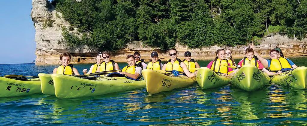 SOA Excursion Camps Excursion A Dune Discovery Entering Grades 7 8 June 16 21 The Sleeping Bear Dunes provide the perfect backdrop for exploration and discovery in this weeklong adventure.