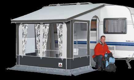 > PORCH AWNGS Davos 4 Seasons Porch awning This large universal winter porch awning has a 200cm depth and is fitted with the option of inside/ outside mud wall as standard.