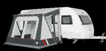 - Specific features of Mistral Daytona Covered Sewn in cushion zips in matching pads to create material a perfect for extra seal protection between caravan and awning Annexes