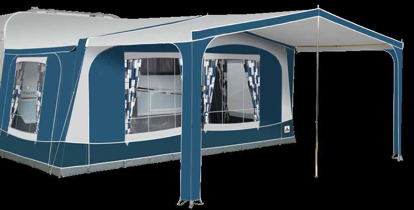 The Palma awning canopy will fit all new Dorema full awnings.
