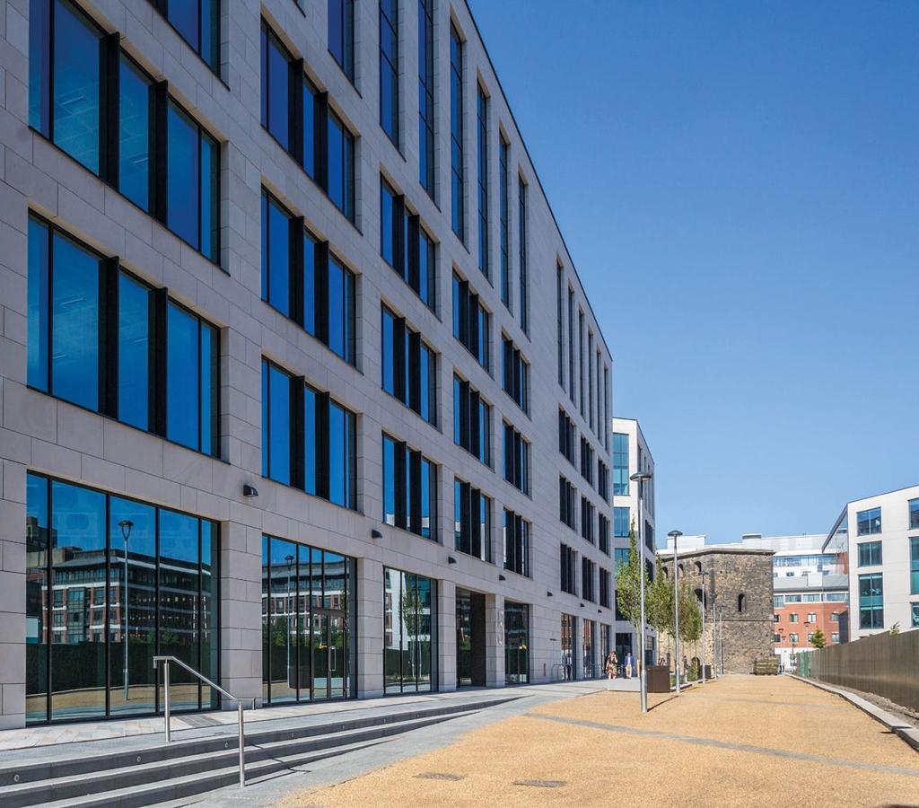 View from Northern Street Wellington Place is located at the gateway to this exciting new business district and is just minutes from the city s fantastic retail and leisure offer, railway station and