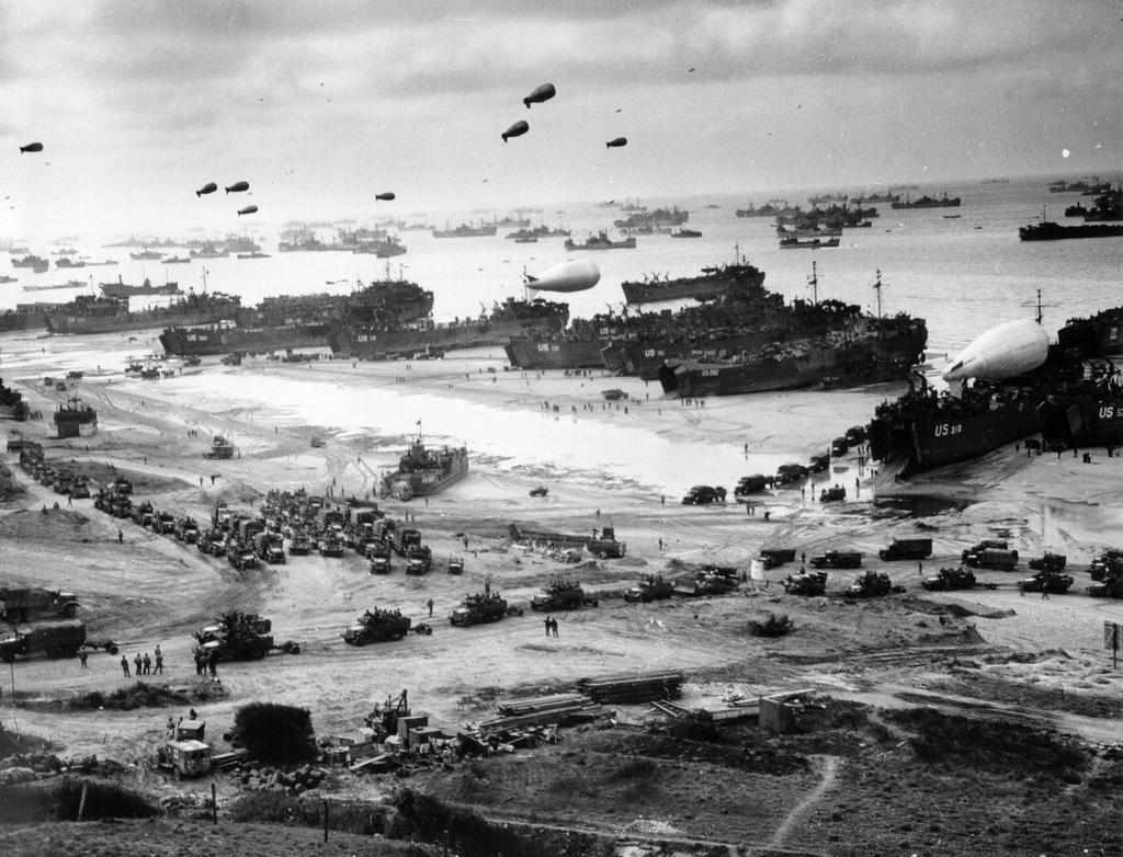 The Time Has Come On the evening of June 5th paratroopers dropped in to secure bridges for the allied advance Heavy bombers dropped