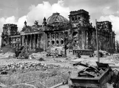 The Soviets Arrive Berlin Falls By 2 May, the Reichstag, the old German parliament