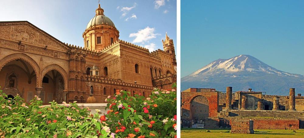 Highlights Palermo, Monreale, Agrigento, Valley of the Temples, Giardini Naxos, Taormina, Catania, Mt.