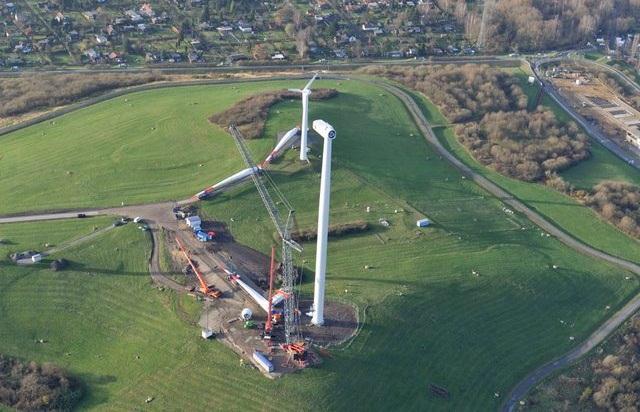 Energy Hill Georgswerder Aufwind-Luftbilder