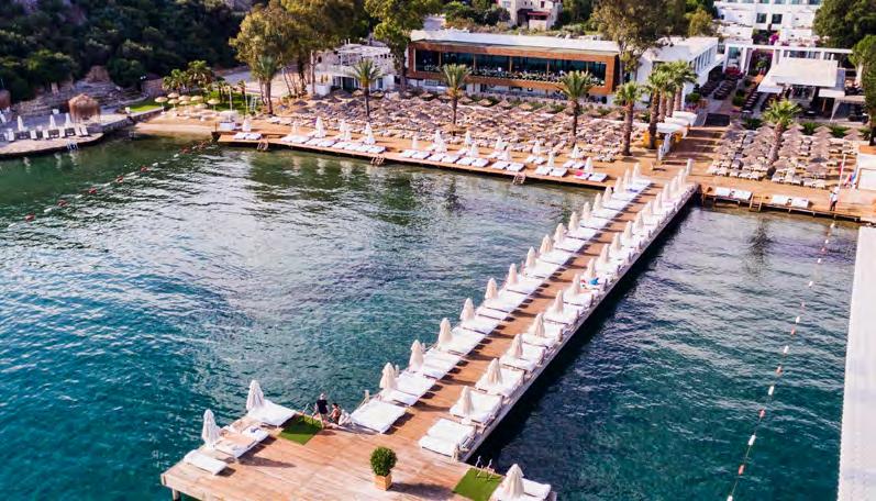 Nature and Entertainment Together at Voyage Türkbükü Located on Hebil Bay - one of Bodrum s most sought after bays - Voyage Türkbükü invites guests to a memorable holiday.