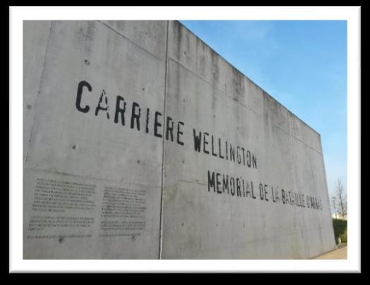 At Arras en route, we visit Carriere Wellington Museum (audio guided tour) This is followed by Caterpillar