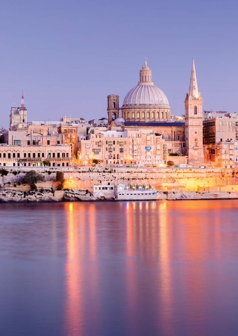 Malta Should time permit, add to your itinerary a trip to Malta. An archipelago of seven islands in the Mediterranean Sea but only three are inhabited.