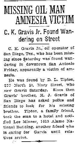 D. L. Tipton, along with twenty other downtown bar and café owners, was at the center of controversy when a constable decided it was his duty to clean up all the bars of their horse-racing machines.