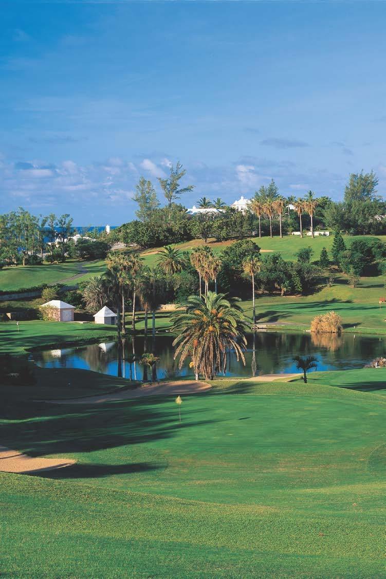 TOP-RANKED GOLF Associated by golfers from around the globe with the most inviting fairways and