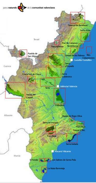 The Valencian Region presents: A good Mediterranean climate Excellent territorial and marine conditions for the development of many