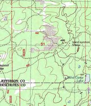 1-4775 ft MtWashingtonWild2 - Mount Washington Wilderness boundary - mi 1997.