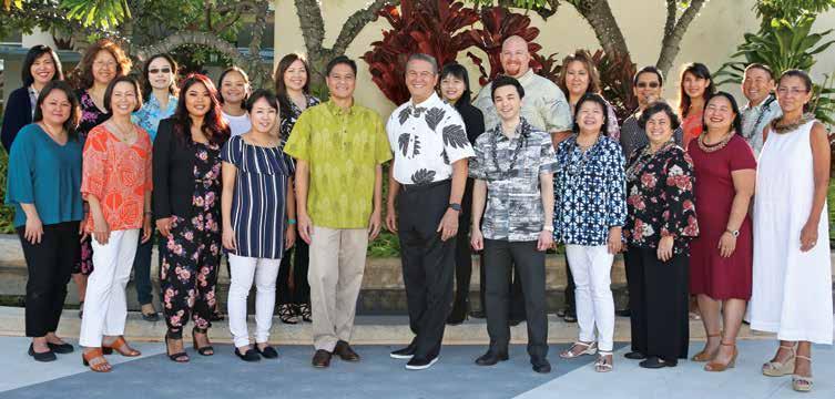 THE HTA TEAM SUPPORTING HAWAI I S TOURISM INDUSTRY George D.