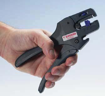 The electrical cutting tool PKL54 is easy to operate and the protective cap gives high safety for the user.