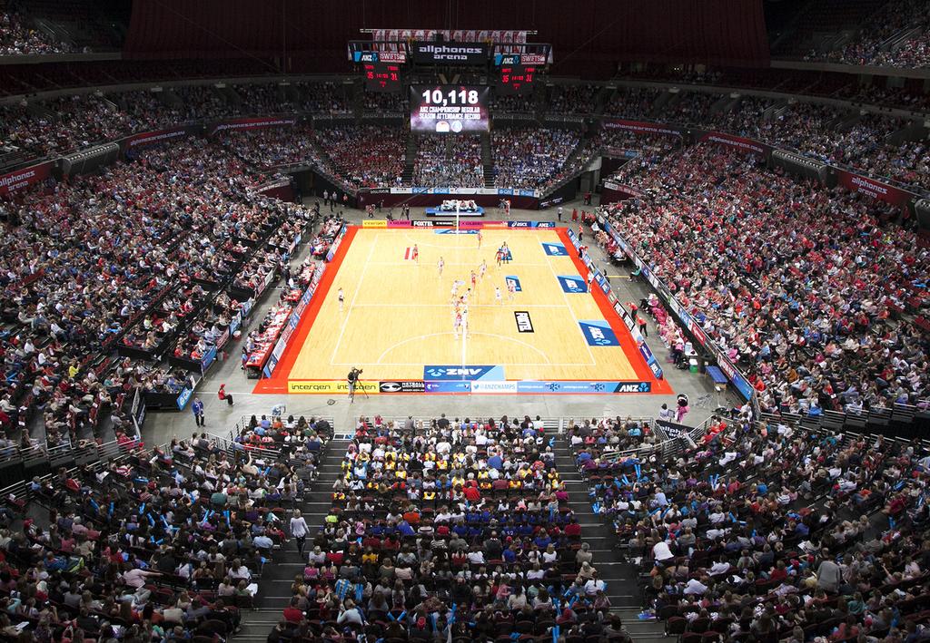Round 12 of the 2014 ANZ Championship at Allphones Arena.